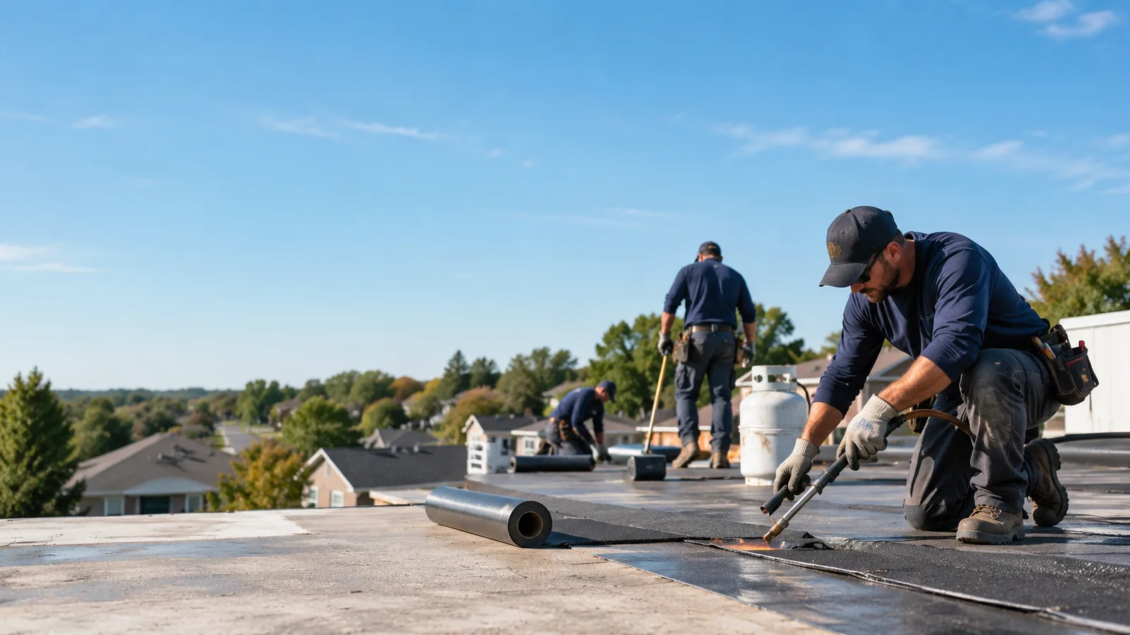 Flat Roof Leak Repair providers in Dana, IN